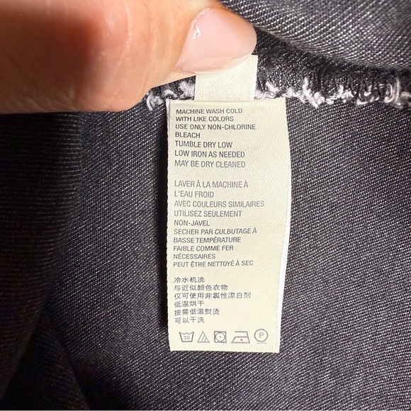 Free People “Just Float On” Flare Jeans Black High-Rise Bell Bottoms Sz 24 - Picture 11 of 16